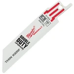 Milwaukee 48-00-5183 In. X Tpi Thin Kerf Sawzall Blades (5 Pk). Fixed Price $15.99.