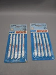 Bosch T144DF T-shank Jigsaw Blades Bimetal Lot Of Two 5 Packs Cuts Wood 10PCS. Fixed Price $16.95.