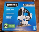 New Hart Orbital Jigsaw 20V System Tool Only HPJJS01 Cordless Variable Speed. Fixed Price $59.95.