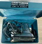 Vintage Sears Craftsman Orbital Sander & Case Model 315.25820 Very Clean (g). Fixed Price $32.20.