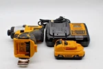 Dewalt DCF815S1 12V Max 1/4" Variable Speed Cordless Impact Driver Kit (used). Fixed Price $74.95.