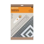 Rotary Cutter With Cutting Mat And Acrylic Sewing Ruler 3 Piece Fabric Quilting. Fixed Price $37.16.