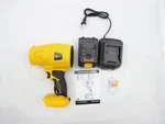 Muylux Handheld Electric Cordless Leaf Blower With Battery & Charger Yellow. Fixed Price $39.00.