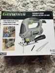 Genesis 5-AMP Variable Speed Orbital Jig Saw GJS500 811285021051. Fixed Price $49.75.