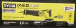 478191 - Ryobi One+ Hp 18V Brushless Reciprocating Saw Kit PBLRS02K1SB. Fixed Price $199.99.