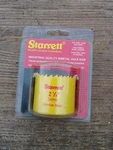 Nos Starrett 2 1/8" Bimetal Hole Saw Usa. Fixed Price $18.50.