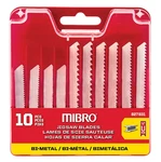 Mibro 827831 2-3/4 In. To 3-1/2 Bi-metal Jigsaw Blade Set, 10-PACK. Fixed Price $47.42.