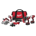 Milwaukee 2696-26 M18 Cordless 6-TOOL Combo Kit W/ Batteries. Fixed Price $1015.38.