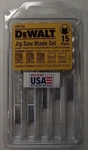 Dewalt DW3798 U-shank Jigsaw Set (15 Blades) Usa. Fixed Price $12.00.