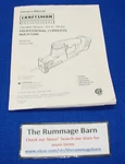 Sears Craftsman 315.274190 Cordless Multi Saw --- Owners Manual --see Pics. Fixed Price $9.95.