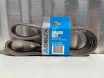 5 Pack Delta 80 Grit 1" 42" Sander Abrasive Aluminum Oxide # 31-372. Fixed Price $16.50.