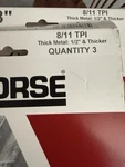 Morse Portable Bandsaw Blade 8/11 35-38. Fixed Price $22.70.