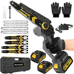 Gardening Pruning Tool - Mini Chainsaw 8 & 6 Brushless Cordless. Fixed Price $89.99.