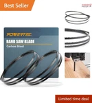 Bandsaw Blades Carbon Steel 93-1/2 Inch For Woodworking Metal Cutting Pack. Fixed Price $32.98.
