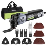 Workpro 400W Oscillating Multi-tool 6-SPEED Corded Power Saw With Led Light Usa. Fixed Price $74.99.
