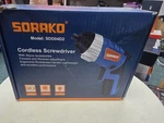 Sorako 3.6V Cordless Electric Screwdriver 6NM, Rechargeable 1.3AH Li-ion Battery. Fixed Price $27.21.