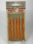 Porter Cable Universal Jig Saw Blades Pkg Of Tpi Model 12515 Nos Unopened. Fixed Price $8.00.