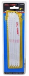 Cal-hawk CZSSBW8 Saw Blades 5PC Wood Reciprocating 3/8" Arbor. Fixed Price $11.99.