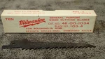 48-00-1034 (10-PK) Milwaukee 6T 4" Sawzall Reciprocating Blades For Wood (BN85). Fixed Price $9.99.