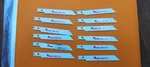 12 Morse SB2724 U-shank Bi-metal 3"L X 3/8" Tpi Jigsaw Blades. Fixed Price $20.00.