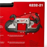 Milwaukee 6232-21 Band Saw Corded Electric 5X5 In Cuts For Metal Wood Plastic. Fixed Price $330.00.