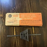 Vtg Craftsman 27738 Edge Guide Circle Cutting Attachment EN-254 Jigsaw. Fixed Price $22.00.