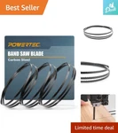 Versatile 93-1/2 Inch Bandsaw Blades For Woodworking Fits Delta, Rikon, Jet. Fixed Price $53.99.