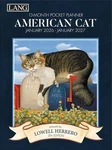 Lang American Cat 2026 Monthly Pocket Planner New 4-1/2" X 6-1/2". Fixed Price $6.99.