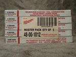 (50-PK) 48-00-1012 Milwaukee 6" 6-TPI Sawzall Reciprocating Blades (BN29). Fixed Price $99.99.