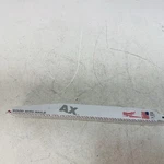 25 Pack Milwaukee 48-00-5027 The Ax Sawzall 12" / Tpi Wood With Nails Blades. Fixed Price $82.78.