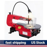Variable Speed 16" Scroll Saw, Tilting Extra-large Table, Ideal Woodworking Tool. Fixed Price $78.13.