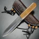 Bushcraft Heavy Duty Fixed Blade Utility Knife W/ Sheath By American Hunter -new. Fixed Price $19.95.