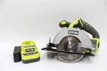 Ryobi 18 Volt 5-1/2" Circular Saw Kit W/ 4.0 Ah Battery, P503. Fixed Price $47.99.