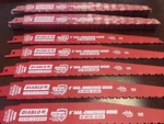 25 Freud Diablo 9" Recip Blades Wood DS0912BW Fits Dewalt 20V Sawzalls. Fixed Price $75.02.