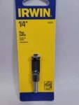 Irwin 1/4" Plug Cutter 43904 Woodworking Hole Bit. Fixed Price $5.99.