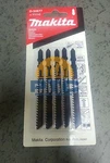 D-34877 Makita Pack Of 5 Pc Shank Jigsaw Blades Fast Cutting For Wood & Pvc. Fixed Price $14.79.