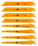 Bates Choice Reciprocating Saw Blades, 8 Pack, 6 Inch, Wood & Metal Yellow. Fixed Price $12.26.