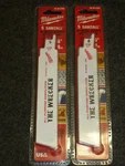 Lot Of (10) Milwaukee Reciprocating Blades / 48-00-5700 The Wrecker Sawzall. Fixed Price $39.99.