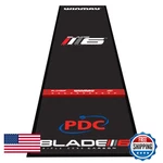 Winmau Darts Mat - Pro Zone Precision Blade 6 Soft Feel Raised. Fixed Price $140.91.