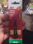 (2-PK) Ace Universal Jig Saw Blade 12 Tpi Carbon Steel 2-3/4" 23174. Fixed Price $10.00.