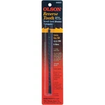 Olson 12.5TPI Reverse Tooth Plain End Scroll Saw Blade (12 Count) FR44602. Fixed Price $14.89.