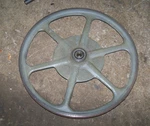 Delta Rockwell 14" Band Saw Upper Top Tire Wheel, Cast Iron, Lbs 92. Fixed Price $59.99.