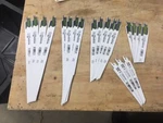 20 Master Mechanic New Reciprocating Blades - Various Sizes/types. Fixed Price $60.00.