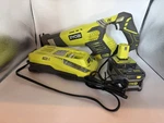 Ryobi One+ Reciprocating Saw With Lithium 18V Ah 4.0 Battery, Charger, Working. Fixed Price $69.99.
