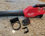 2 Piece Wall Mount For Milwaukee Leaf Blower Gen And M18 Battery. Fixed Price $19.95.