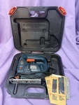 Black & Decker Variable Speed JS300 Electric Jigsaw Hard Case/blades! Ships Free. Fixed Price $49.00.