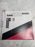2X Morse Quik Silver Hef Band Saw Blades 8'8" 104" 1/4 Wide .025 14. Fixed Price $41.04.