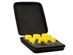 Starrett KDC10022 Deep Cut Bi-metal Deluxe Plumber's Holesaw Kit, 12 Piece Strk. Fixed Price $252.57.