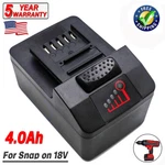 18V Battery For Snap 4AH Li-ion CTB8185 CTB7185 CTB8187 CT7850 CTC720 CT8850. Fixed Price $56.01.