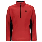 A1 Spyder Men's Red Black Half Zip Fleece Outbound Pockets Pullover Jacket. Fixed Price $65.99.